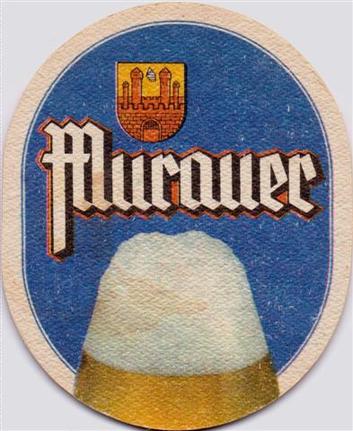 murau st-a murauer oval 1a (215-u bierglas-o logo) 